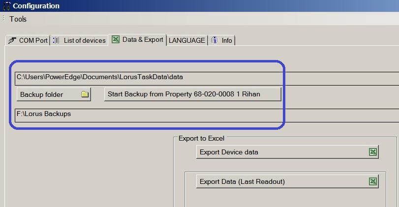 By doing backup with this option, it may take some time to finish depend upon property data size and number of properties.