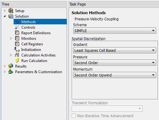 Step 20: Under the Solution title double click on Methods. We ll not change the default options.