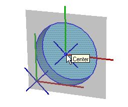 So the first click should be at the center of the hole, which isn t easy to find just yet.