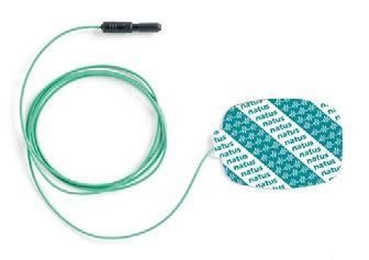 EMG 12 Disposable Surface Electrodes Adhesive Manufacturer Item # Specs Lead Wire Qty. Price Natus - TECA 1.5 NT-439400/E 3 Electrode Set, 20 mm Disk 0.5 m (20"), green, 24 Sets $118.