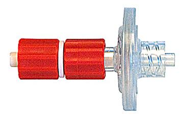 40 KG-80126/E Luer Lock T Connector - (Female X 2, Male Spin Lock X