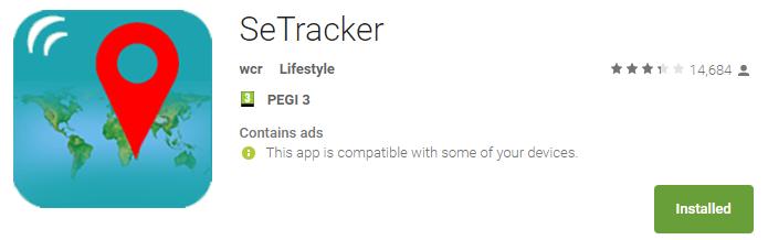 SE Tracker setup Install SE Tracker on your phone from the App Store.