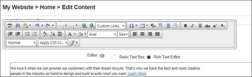 The floating toolbar can be dragged to any position on the page.