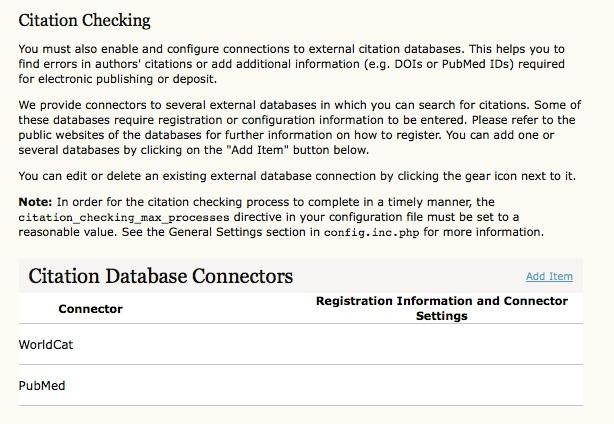 The Five-Step Setup Process against external databases for added accuracy. Configuring the Citation Output.