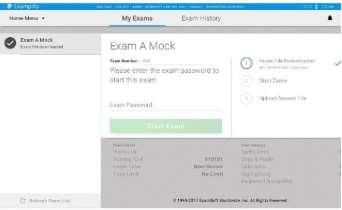 account. DO NOT download Examplify a second time. 7. Take the Mock Exam for the second Bar and upload the answer file. 8.