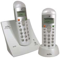 Register up to 6 handsets /black twin Pearl white twin Black/silver triple Intercom facility