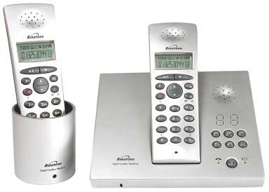 volume control Ringer on/off Key lock facility Up to 10 hours talktime Up to 150 hours standby Call transfer / intercom between handsets Conference call among 1 external party and 2 internal handsets