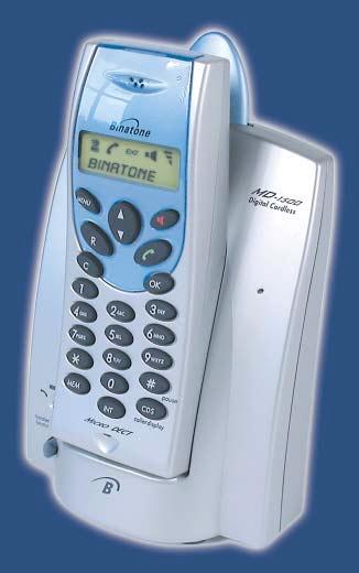 MD1500 DECT telephone with caller display* and speakerphone DECT - the call clarity of a corded phone Caller display* stores information on the last 30 calls