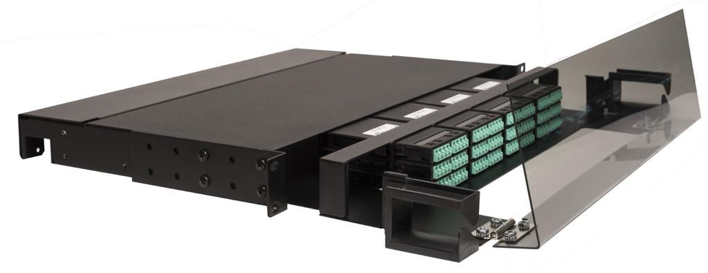Xtreme8 Patch Panels Xtreme8 rack mount patch panels house up to 18 Xtreme8 cassette modules for a total