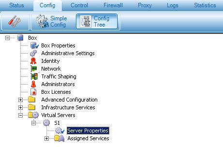 Configure the Barracuda Virtual Server The Barracuda NG Firewall can host several services, such as