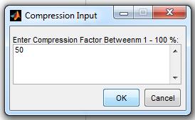 In the given design insert compression Factor between 1-100% as shown in below screen Figure (1).