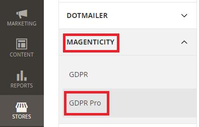 7. Enable/disable cookie restriction mode Go To Stores >> Configuration >> Magenticity >> GDPR >> Cookie Settings How to Use GDPR PRO? 1. Enable and Disable GDPR PRO Feature 2.