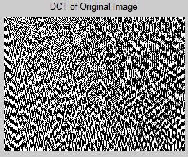 Image f) DCT of Original