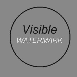 Visible Watermarking + IPR protection schemes for images and video that have to be
