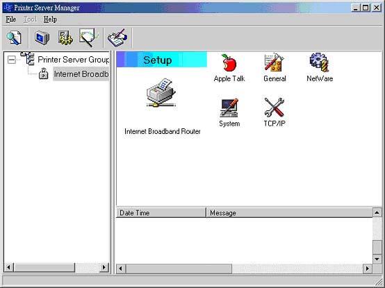 IP Configuration If you wish to configure your IP address at any time, you may access the HPS12U s print server controls through any Windows environment by using the provided network utilities.