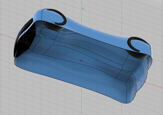 These will be used to properly position the openings. Use the view cube to rotate the model to look at the car from the side. From the SKETCH menu select Project/Include then Project.