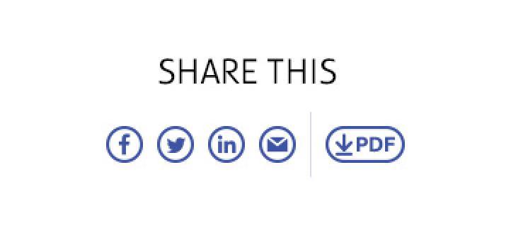 . Campaign page template - Share This component Share This