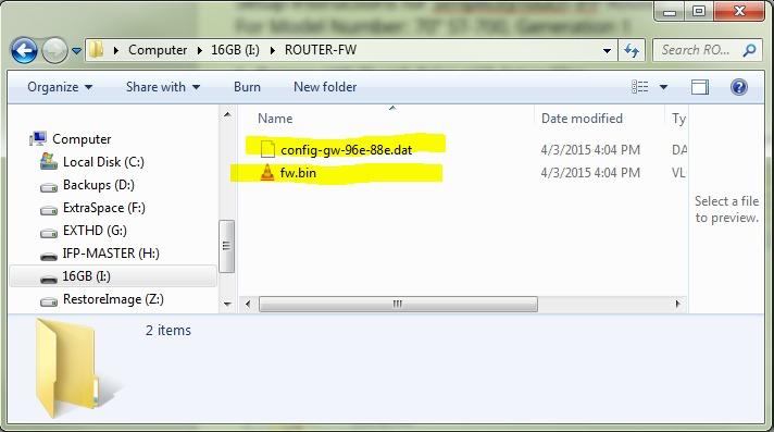 zip folder B) Place contents of STRouter-80211ac-SetupFile.zip folder onto the USB Drive. 2.