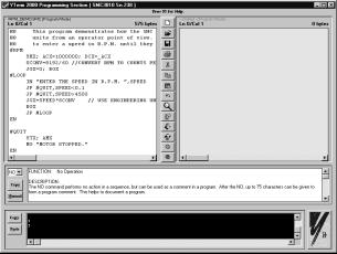 Using Y Term The Programming Screen Figure 5: Programming Screen.