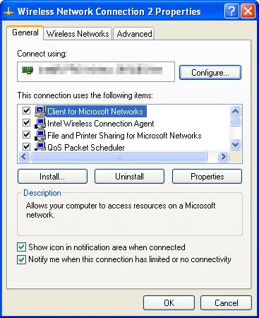 4: Configure the Network 4: Configure the Network 4-1 Click Start and select All Programs > Accessories > Communications > Network Connections.