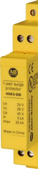 to protect individual loads Bulletin 983-DD Selection AC Network