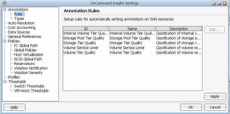Defining workflow rules and policies 11 1. From the Insight Client menu, select Tools > Settings > Annotations > Rules.