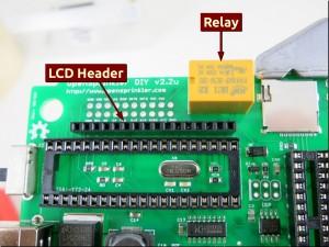 Use your hand to bend the middle pin slightly towards the back, so that you can easily insert it to the PCB holes.