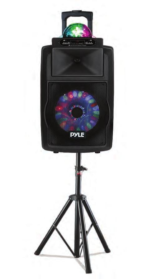 Portable PA Speaker System Bundle Kit PSUFM1280B