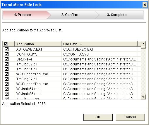 Trend Micro Safe Lock Installation Guide Note When Trend Micro Safe Lock is locked, any applications that are not added to the