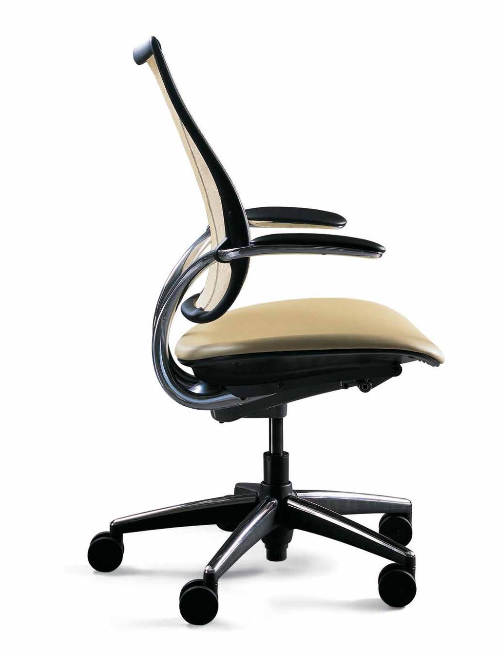 Seating GSA Contract #GS-29F-0001N Task/Conference Chair The first mesh seating solution to achieve full lumbar support without an
