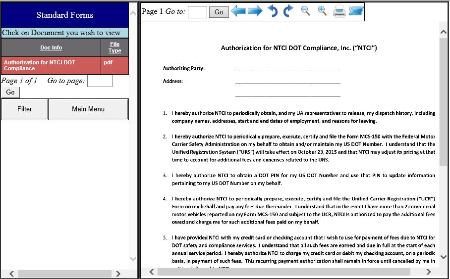 Page 13 And on the original screen, the Review button will now show View If you wish to make a change to your application after reviewing the PDF