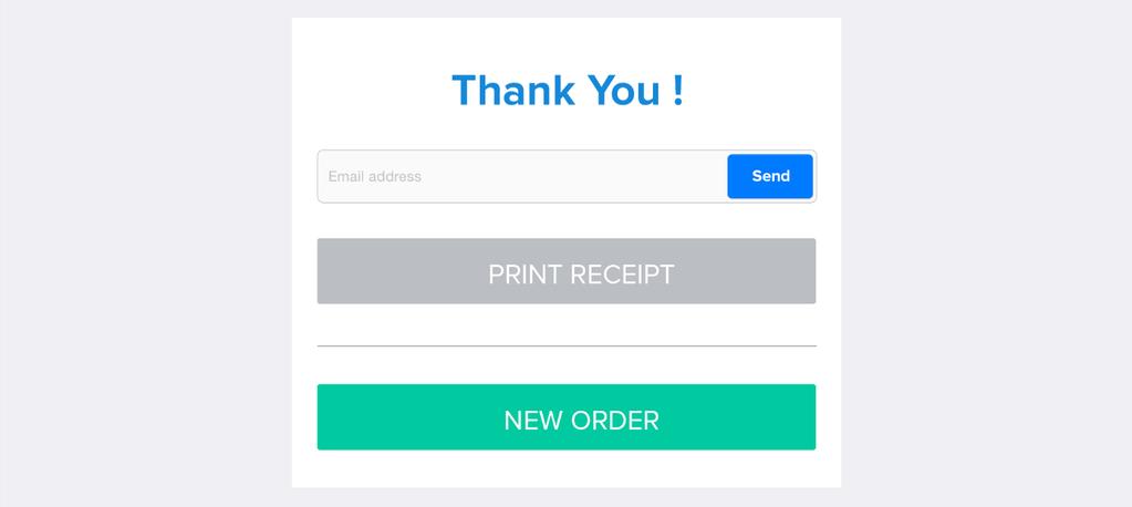 Refund order The App will automatically save all orders created on the ipad in the order list.