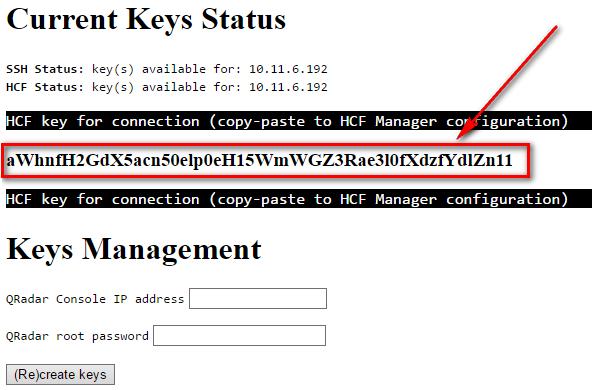 Install HCF Extract HCF-<version>.el6.x86_64.