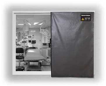 Medical Laser Safety Window Covers/Barriers Our laser safety window covers and barriers are the perfect solution for operating rooms and other areas lasers are used.