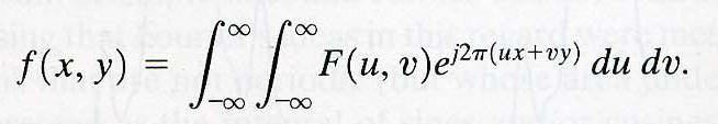 Fourier Transform is: