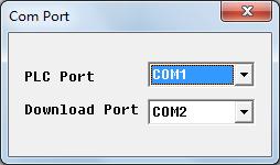 Log log and exit time About About AutoWin version Com Port choose the com port connect to PLC Exit exit 3. After these settings, exit the simulate window. Then open the simulate online again.