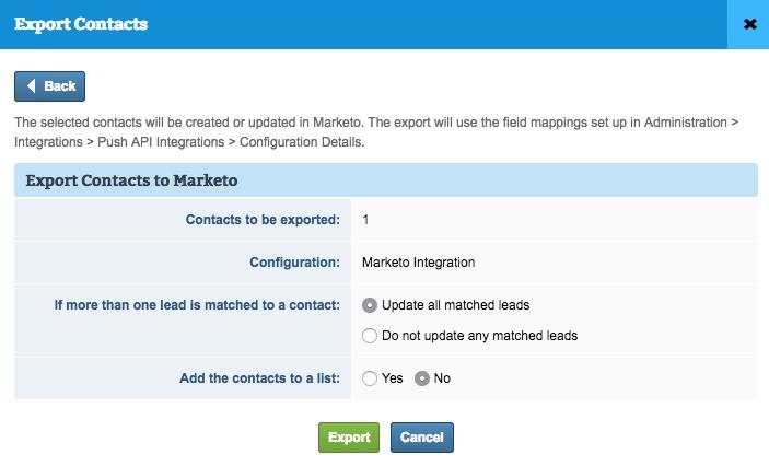 Exporting from Cvent Contacts > Address Book If you need to get your Cvent contacts into Marketo, you can perform an export. This allows you to keep your records up-to-date in both Marketo and Cvent.