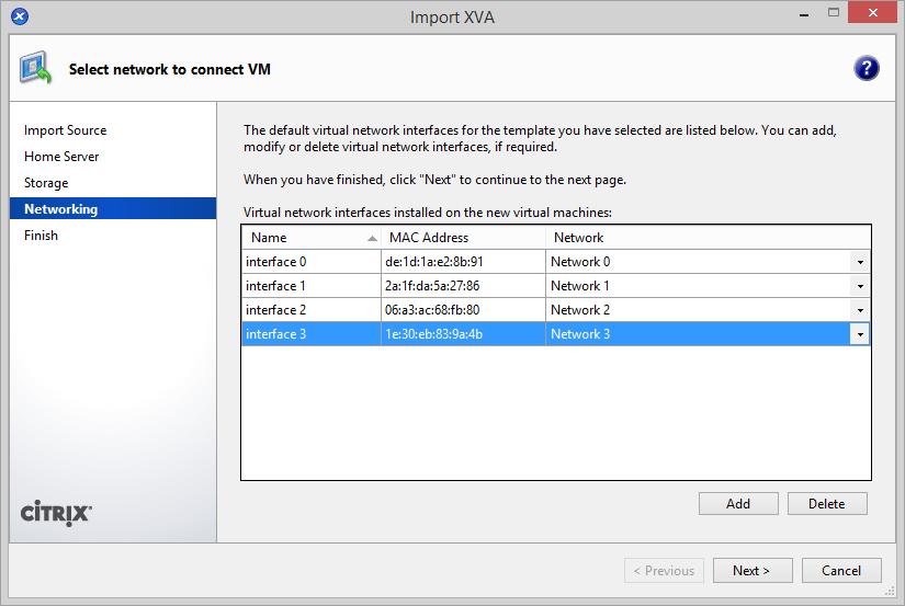 Citrix XenServer deployment example Once you have downloaded the FMG_VM64_XEN-v5-buildxxxx-FORTINET.out.CitrixXen.