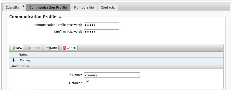 To add new SIP users, Navigate to Home / Users / User Management / Manage Users. Click New (not shown) and provide the following information: Identity section o Last Name Enter last name of user.