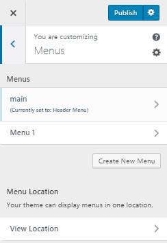 Menu setup If you are new to WordPress, please visit WordPress Menu User Guide Create menu Go to