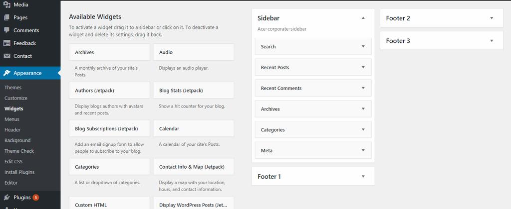 How to Manage Sidebar in the Posts? You can set Sidebar from backend.