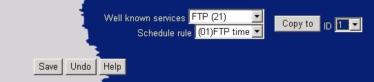 Schedule Enable Selected if you want to Enable the Scheduler. Edit To edit the schedule rule.
