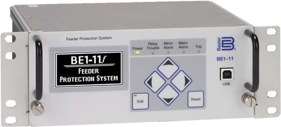 fault reporting, rate-of-change frequency, and metering functions, all in an integrated system.