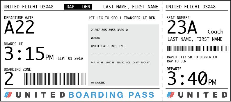 14 th, 2013 Flight 2013 SEAT NUMBER 01A