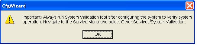 Archive When the Archive screen appears click Finish. A warning informs you that the device is configured for use with an SCC or SDN recorder but no SDN card is installed.