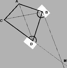 Any four distinct non-collinear coplanar points form a projective basis for the plane they span.