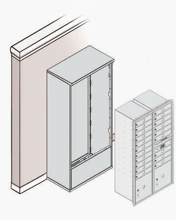 Designed for indoor and outdoor use, free-standing mailbox enclosures are ideal for apartments, condominiums, commercial buildings, offices and many other applications.