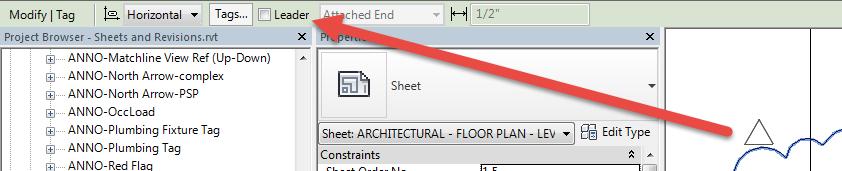 In the Properties palette choose the revision that needs to be added to the sheet.