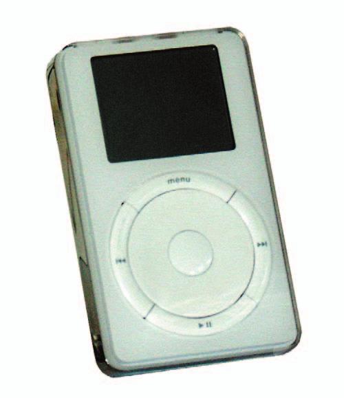 The following year Apple released the ipod, a small external hard drive to which digital music files could be downloaded.