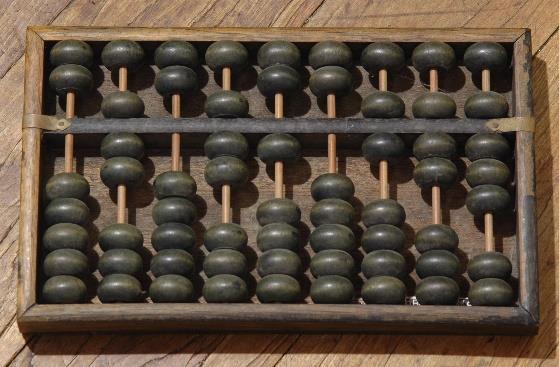 Early Calculating Tools 500BC. Counting Boards & Abacus.